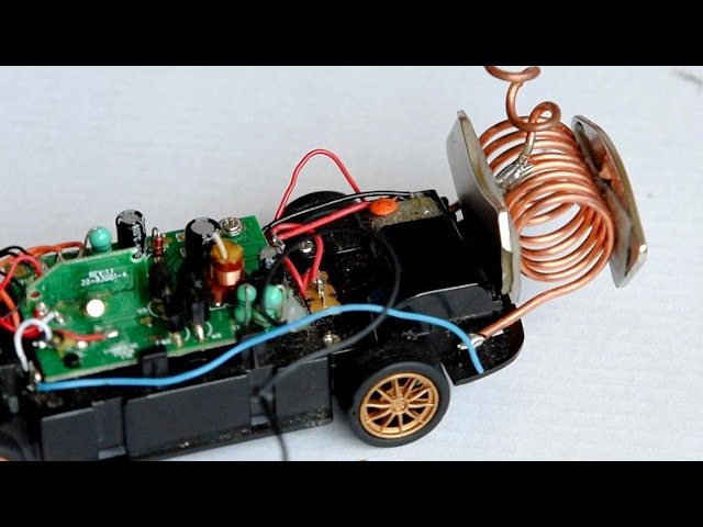 free energy generator powering an RC-car / ENERGY