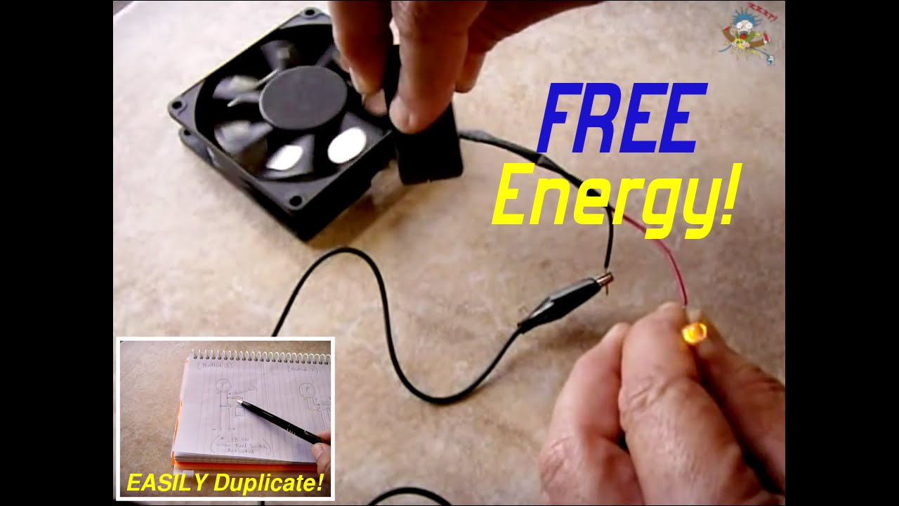 FREE ENERGY Magnet Powered Case Fan/LED ~ CONFIRMED! / ENERGY