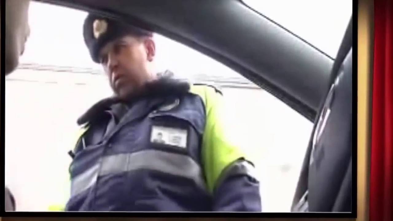 Гаишник нарвался на юриста - сплошной прикол ))